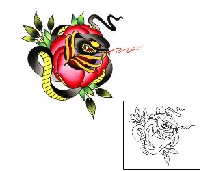 Snake Tattoo Tattoo Styles tattoo | BHF-00021