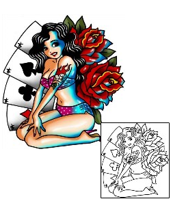 Card Tattoo Tattoo Styles tattoo | BKF-01161