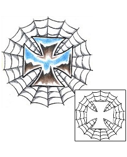Spider Web Tattoo BOF-00030