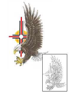 Eagle Tattoo Ethnic tattoo | CCF-01058