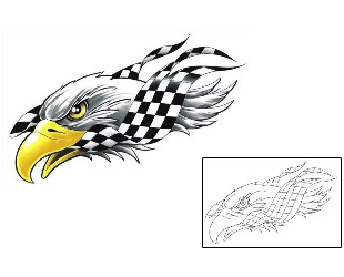 Eagle Tattoo Animal tattoo | CCF-01065