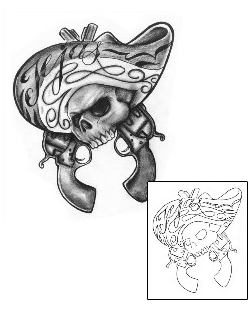 Aztec Tattoo Horror tattoo | CHF-00021