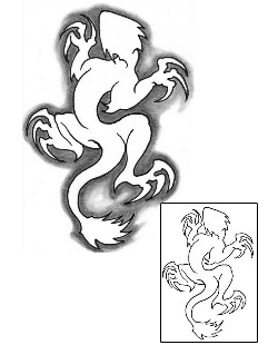 Lizard Tattoo Reptiles & Amphibians tattoo | CIF-00089