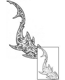 Sea Creature Tattoo Marine Life tattoo | CIF-00107