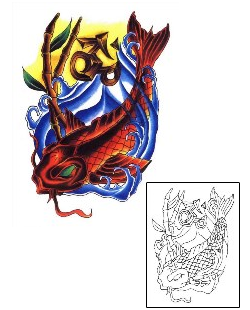Sea Creature Tattoo Plant Life tattoo | CKF-00012