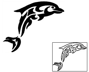 Tribal Tattoo Tribal Charlie Dolphin Tattoo