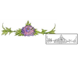Chrysanthemum Tattoo Specific Body Parts tattoo | DFF-00004