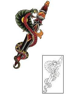Snake Tattoo Tattoo Styles tattoo | DFF-00482