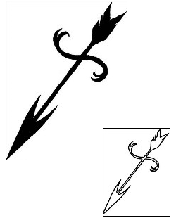 Arrow Tattoo Zodiac tattoo | DXF-00080