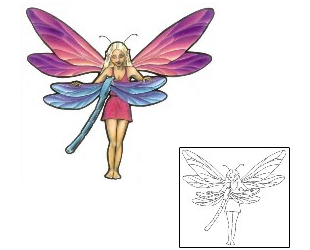 Elf Tattoo Theda Fairy Tattoo
