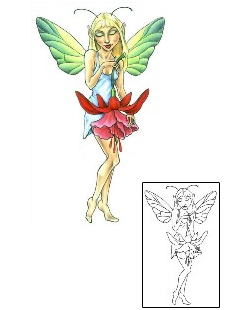 Elf Tattoo Glenda Fairy Tattoo