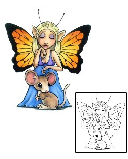 Mouse Tattoo Colette Fairy Tattoo