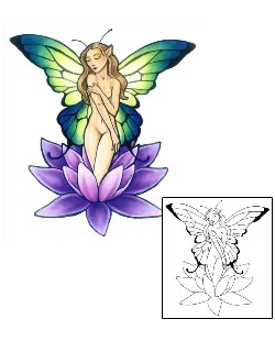 Lotus Tattoo Jaleesa Fairy Tattoo