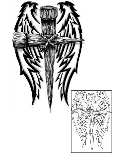 Iron Nail Tattoo Religious & Spiritual tattoo | HAF-00193