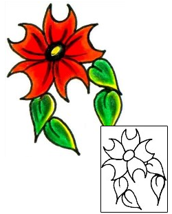 Picture of Plant Life tattoo | JJF-00119