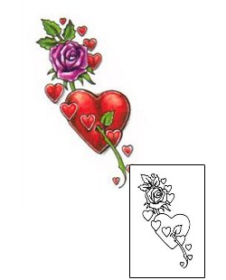 Heart Tattoo Plant Life tattoo | JNF-00189