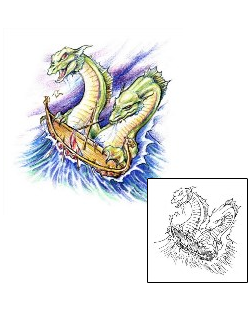 Nautical Tattoo Mythology tattoo | JPF-00567