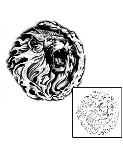 Lion Tattoo Animal tattoo | KRF-00008