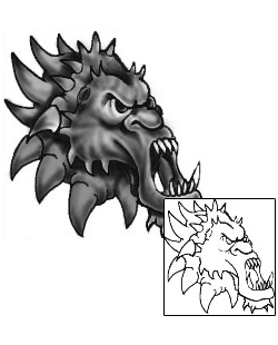 Monster Tattoo Horror tattoo | LDF-00005