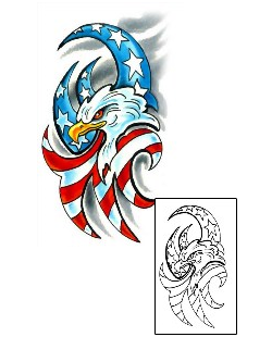 USA Tattoo Animal tattoo | M1F-00057