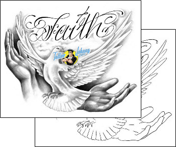 Animal Tattoo dove-tattoos-magic-mif-00025