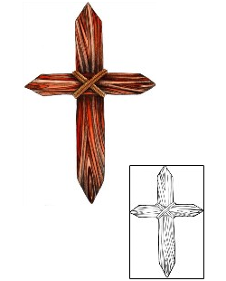 Cross Tattoo Religious & Spiritual tattoo | MPF-00273