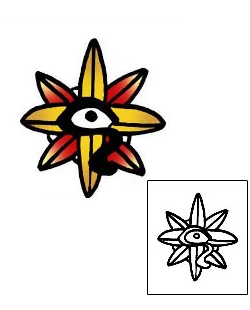 Compass Tattoo Astronomy tattoo | PPF-03137
