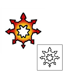 Compass Tattoo Astronomy tattoo | PPF-03182