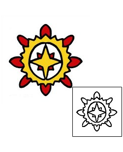 Compass Tattoo Astronomy tattoo | PPF-03230