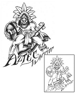 Aztec Tattoo Mythology tattoo | ROF-00028
