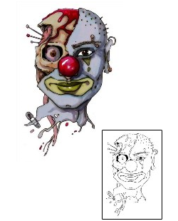 Clown Tattoo Mythology tattoo | S3F-00153