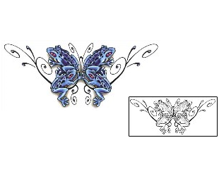 Butterfly Tattoo Specific Body Parts tattoo | SFF-00063