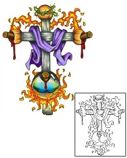 Crown of Thorns Tattoo Religious & Spiritual tattoo | SHF-00024