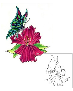 Orchid Tattoo Plant Life tattoo | SOF-00178